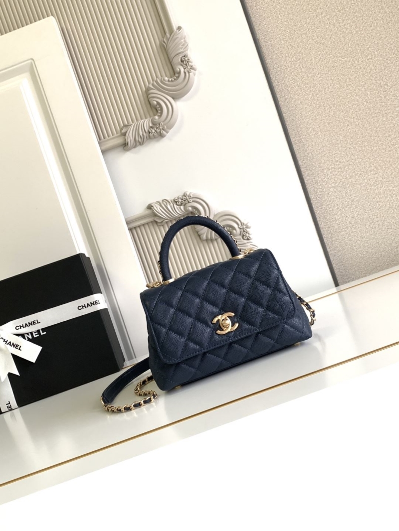Ch**el top handle bags